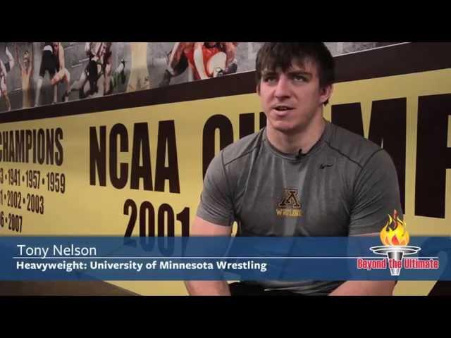 Tony Nelson - Taking wresting and faith to heart