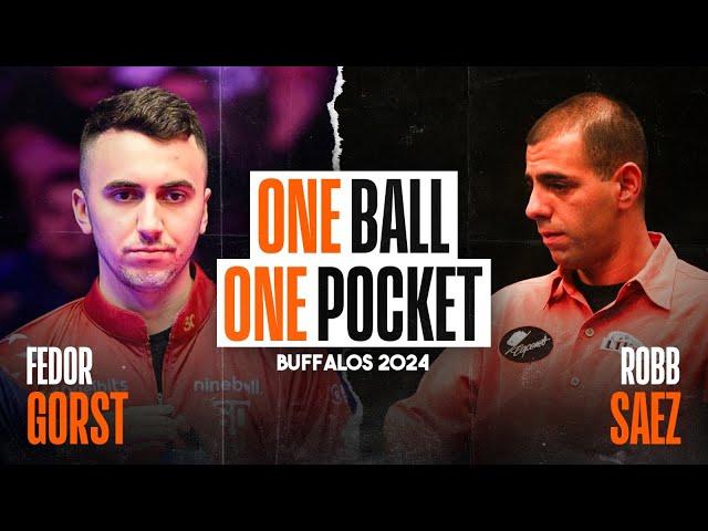 Fedor Gorst vs Rob Saez | Buffalo's Pro Classic One Ball 1-PKT | 51 Players