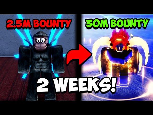 How I got 30M Bounty In Two Weeks(Blox Fruits)