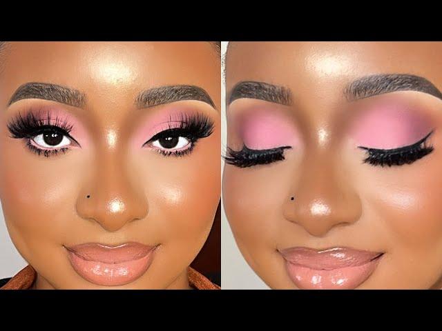 HOW TO CREATE THE SOFT PINK EYESHADOW, SIMPLE TRICKS