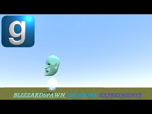 GMOD Trevor Henderson Experiments: BlizzardSpawns Teleport!