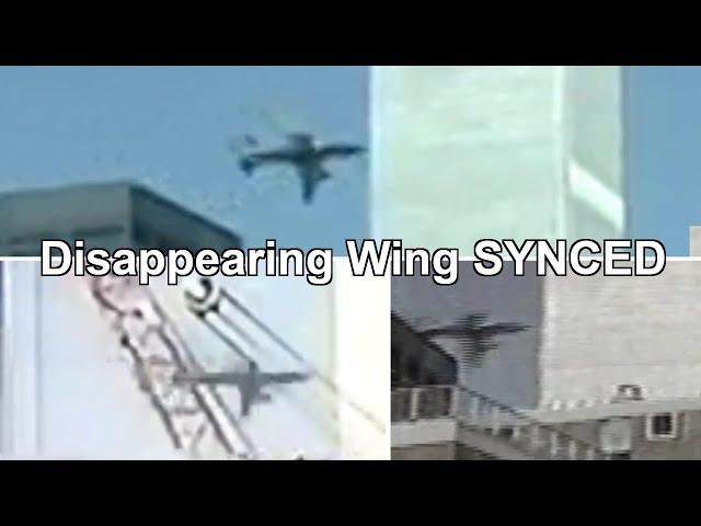 ️#911Truth Part 30: Right Wing Disappears at Exact Same Time and Place in 9 Videos