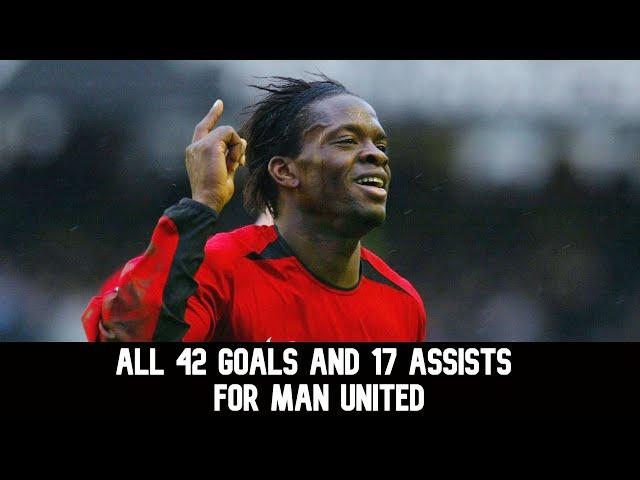 Louis Saha / All Goals and Assists for Manchester United