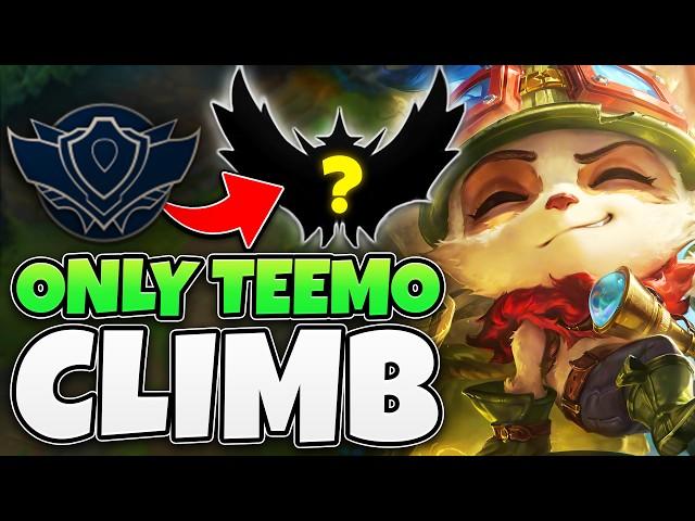 League of Legends but I ONLY play Teemo (NEW RANKED CLIMB! #1)