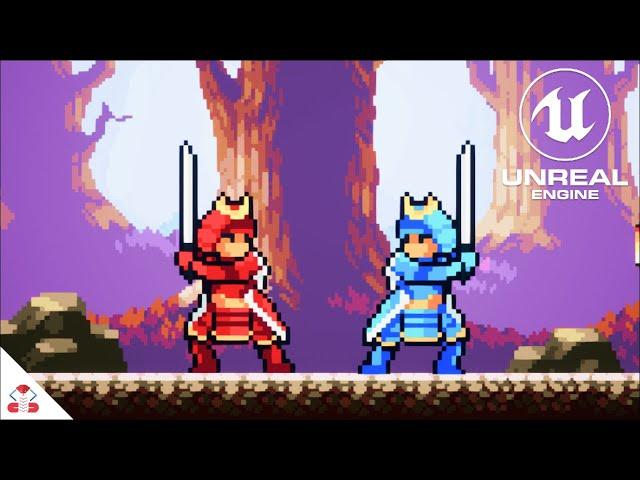 2D MELEE COMBAT in Unreal Engine 5 - Beginner Tutorial