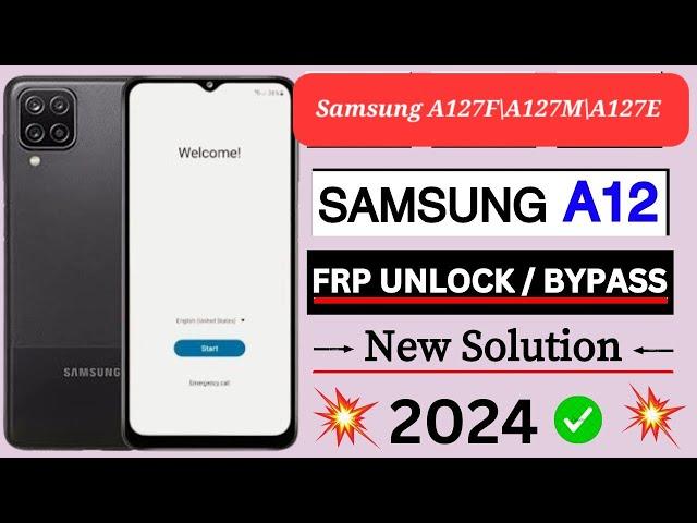 Samsung A127F Frp Bypass||With EUB Test Point All Binnary New Security 2024/2025 Andriod 13\14