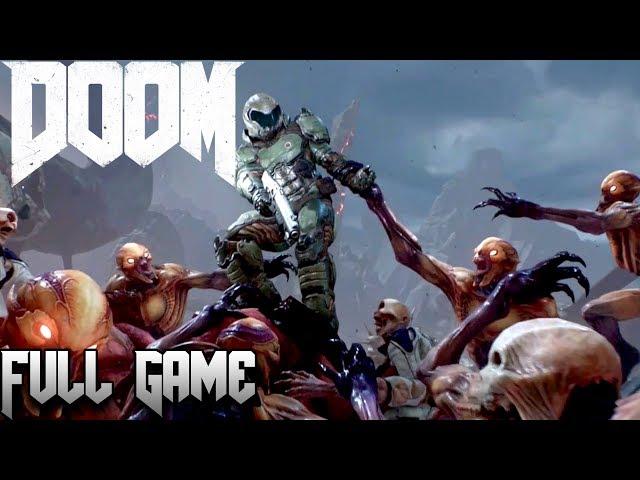 Doom [2016] (PS4 Pro 1080p 60 fps) Longplay Walkthrough FULL GAME