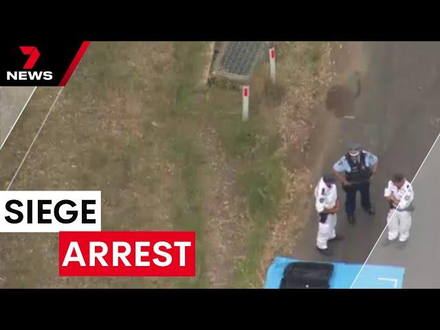 Sydney man arrested following five hour search | 7NEWS