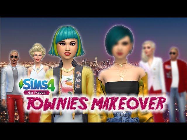 DEL SOL VALLEY TOWNIES MAKEOVER : Maxis to alpha CC | The Sims 4 Get Famous