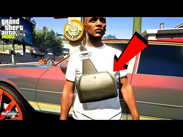 How to install Givenchy Crossbody Bag for MP Male (2023) GTA 5 CLOTHING MODS