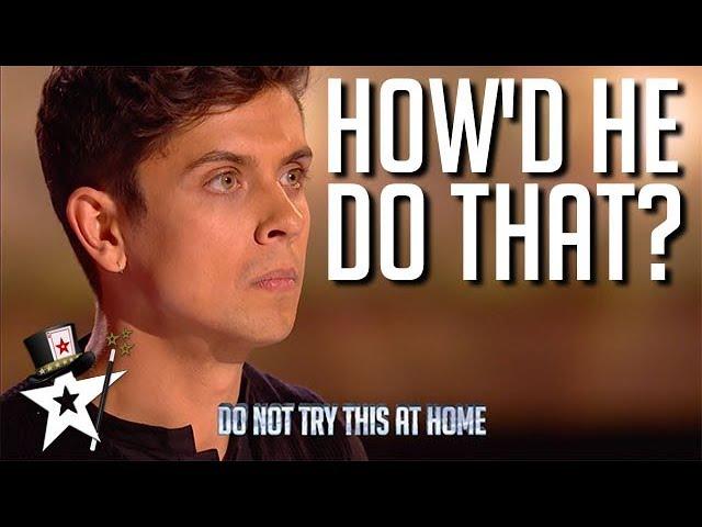 Illusionist Finalist Puzzles Judges on Britain's Got Talent 2019 | Magicians Got Talent