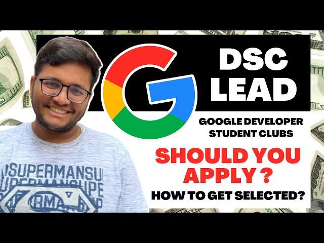 How to become a GDSC Lead | Google Developer Students Club | Apply Now