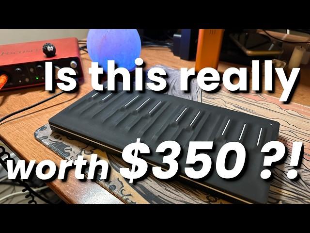 ROLI Seaboard Block M Keyboard review and demo / wireless MIDI WIDI MPE controller / Get one!!