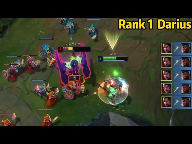 Rank 1 Darius: CN Best Darius is DESTROYING KR Master Elo!