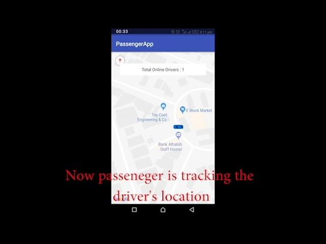 Car Location Tracking App with Firebase Android