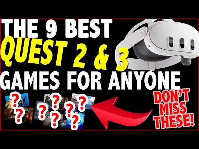 9 Best Quest 3 (and Quest 2) Experiences For ANYONE - Whatever Your Taste, This Will Taste GREAT!