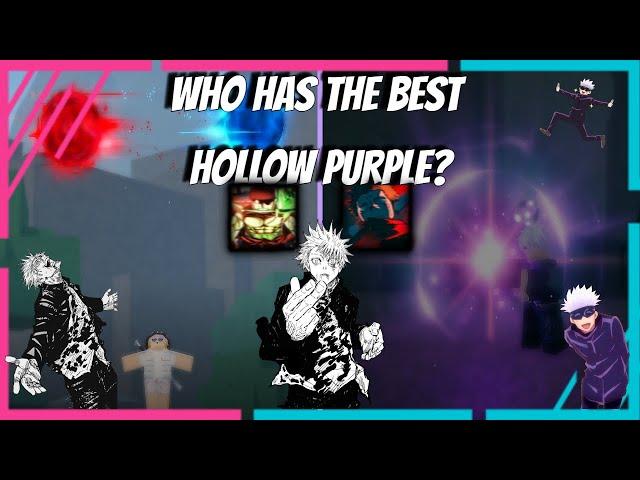 Which Game Has The BEST Hollow Purple?