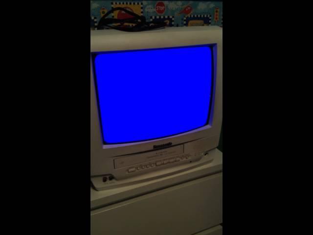 Putting an Orange Nickelodeon VHS Tape in a Sony VCR