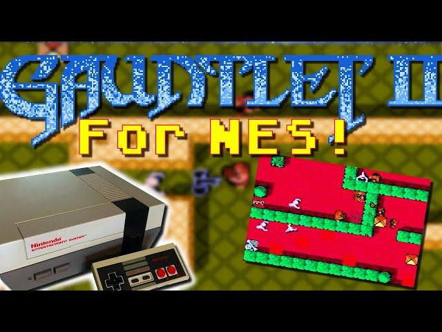 GAUNTLET II for NES Review - Greg's Game Room