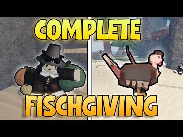 How To Get & Use TURKEY FOR PILGRIM FISCHGIVING EVENT in FISCH! (Roblox Fish)