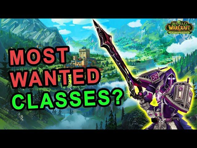 What Are the Most Wanted Classes in TBC Classic?