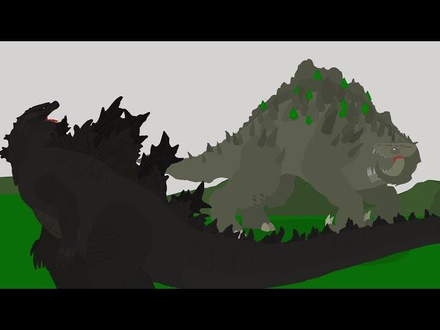 Godzilla VS Titanus Methuselah  |  Who is the stronger titan?  |  Pivot Animation