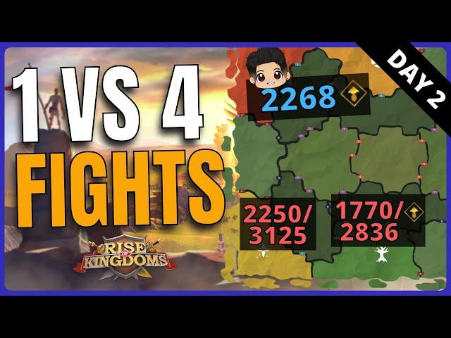 Storms of Stratagems Fight Continue! (1v4 Zone 7 Day 2) Rise of Kingdoms