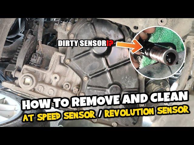 HOW TO REMOVE AND CLEAN AUTOMATIC TRANSMISSION SPEED SENSOR | REVOLUTION SENSOR | P0720 P0722