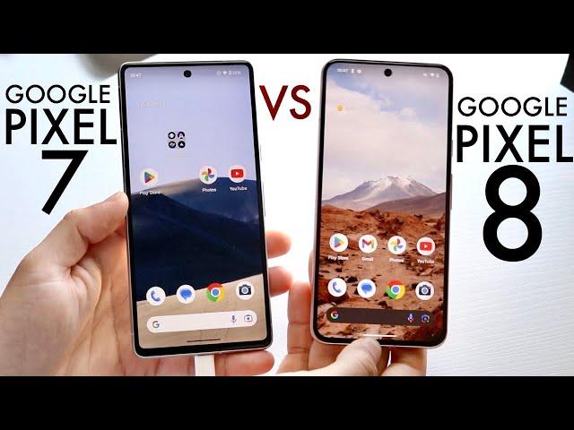 Google Pixel 8 Vs Google Pixel 7! (Comparison) (Review)