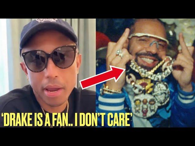 Pharrell RESPONDS To DRAKE DISSING & MELTING DOWN His CHAINS During Kendrick Lamar Beef