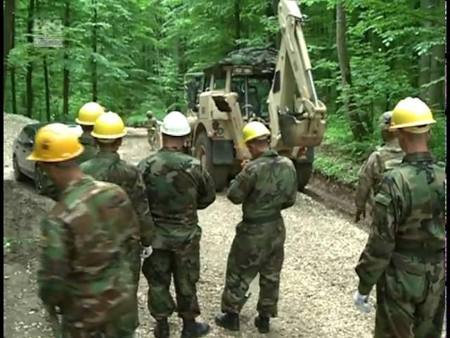Американские военные начали ремонтировать дороги в Молдове