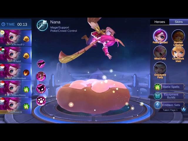 Mobile Legends : NANA FIESTA IN BRAWL&MIRROR | #MLBB #NANA #MIRROR #BRAWL #MOBILELEGENDS