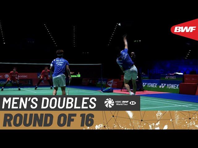 YONEX All England Open 2022 | Ong/Teo (MAS) [8] vs Fikri/Maulana (INA) | Round of 16