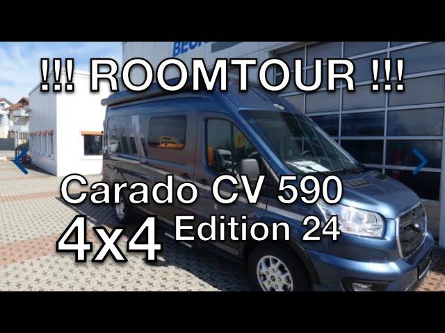 Der Ford mit Allradantrieb. Der Carado CV 590 4x4 Edition 24