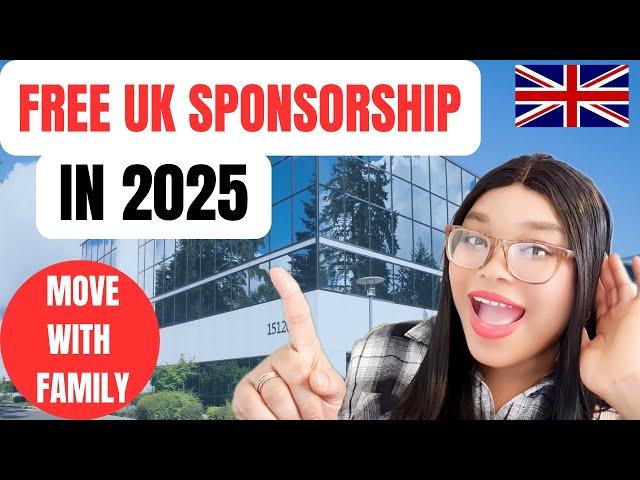 Free UK Visa Sponsorship With Dependants In 2025