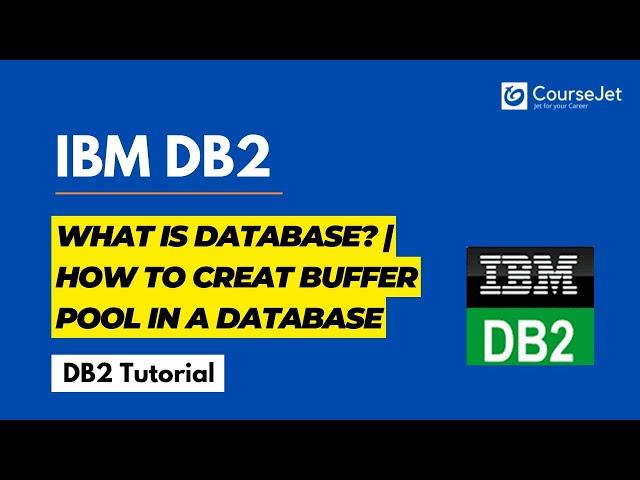 What is a Database? | How to Create a Buffer Pool in a Database | Config Parameters in DB2 | Lec 04