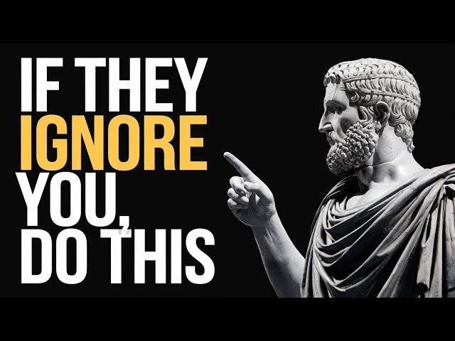 If They Distance Themselves and Ignore You, Take These 7 Steps (Dark Stoic Moves)