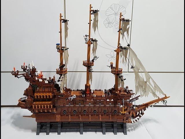 lepin 16016 Pirates of the Caribbean : Flying Dutchman 레핀 16016 캐리비안의 해적 플라잉 더치맨 조립영상