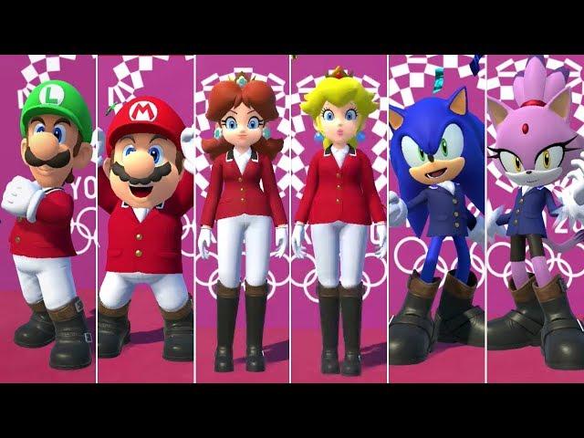 Mario & Sonic at the Olympic Games Tokyo 2020 - Equestrian (All Characters)