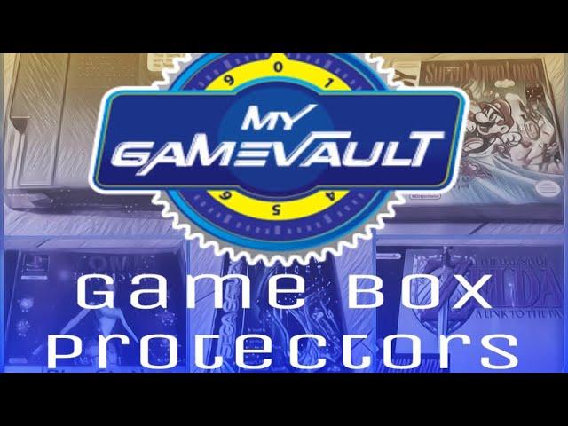 My Game Vault game box protectors