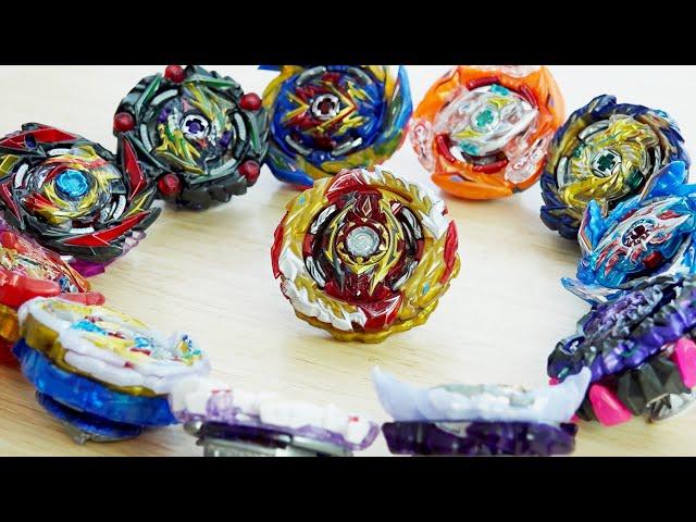 World Spriggan VS ALL SPARKING BEYS! | Epic Beyblade Burst Sparking/Superking Battle