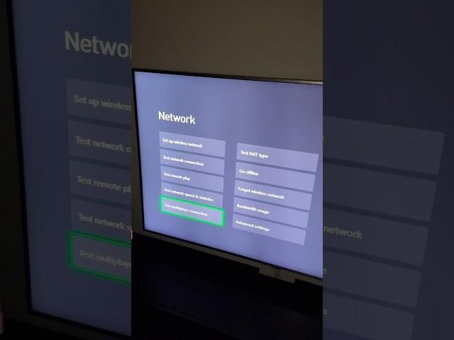 Xbox Series X/S How To Test Multiplayer Connection