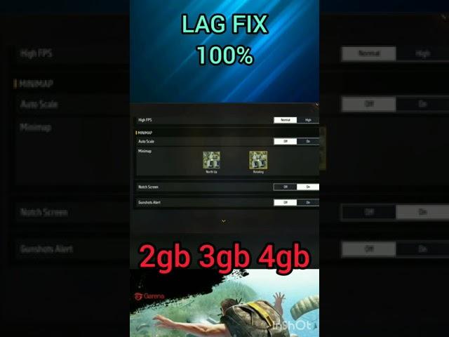 lag fix free fire max in 2gb 3gb 4gb ram mobile || how to fix lag in 2gb 3gb 4gb ram phone#shorts