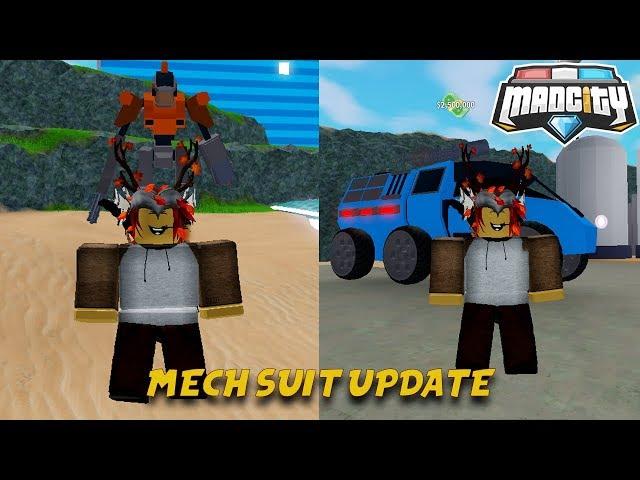 MECH SUIT UPDATE IN MAD CITY [Full Guide] (Roblox)