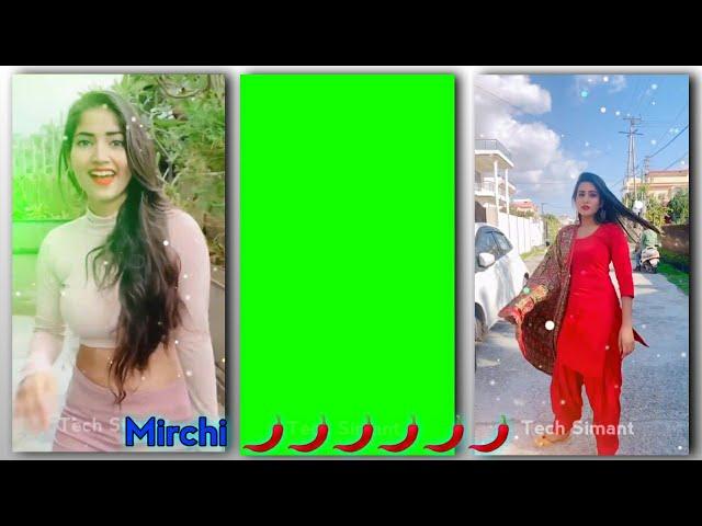 Mirchi Mirchi New Green Screen Video | New Viral Green Screen Video | Tech Simant | #shorts