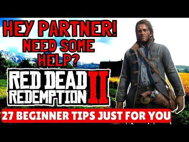 27 RED DEAD REDEMPTION 2 TIPS & TRICKS FOR BEGINNERS - (FACTS WITH FILBEE - #5)