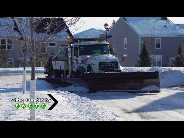 Woodbury Snow Plow: Squaring Corners and Safety Tips For Motorists