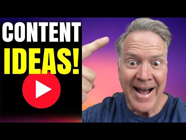 Never Run Out of Video Ideas! Easy Tips for Beginners 