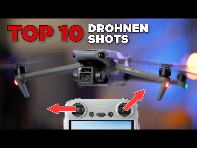 TOP 10 Drohnen Moves für kinoreife Videoaufnahmen