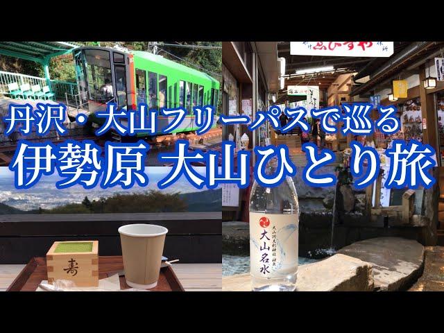 [Oyama】Oyama, Kanagawa Prefecture is not a mountain climbing but a day trip to eat and walk.